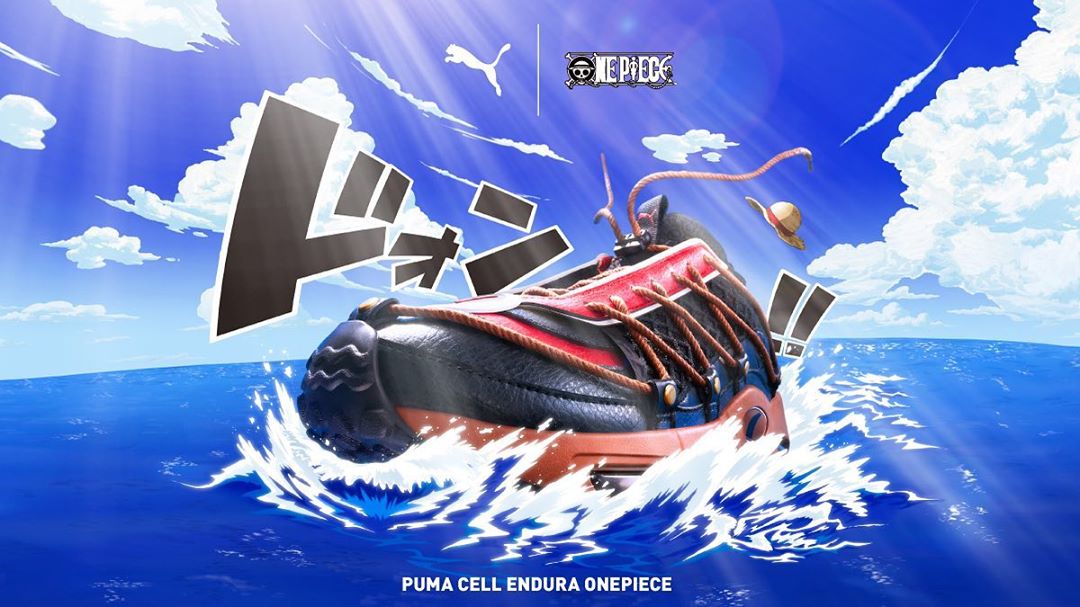 《海贼王》联名球鞋来了！日本 atmos 本周率先发售！